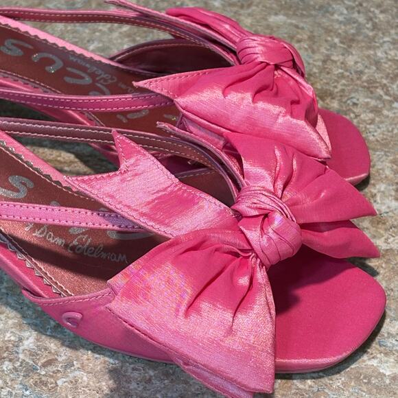 Circus NY Sam Edelman Women's Natalina Bow Kitten Heel Dress Sandals New Size 11 - Picture 12 of 13